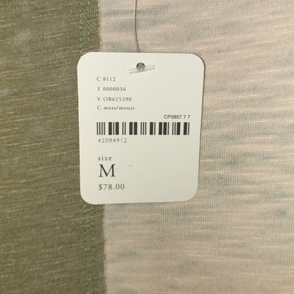 We the free people burnout colorblock tunic top - Picture 4 of 5